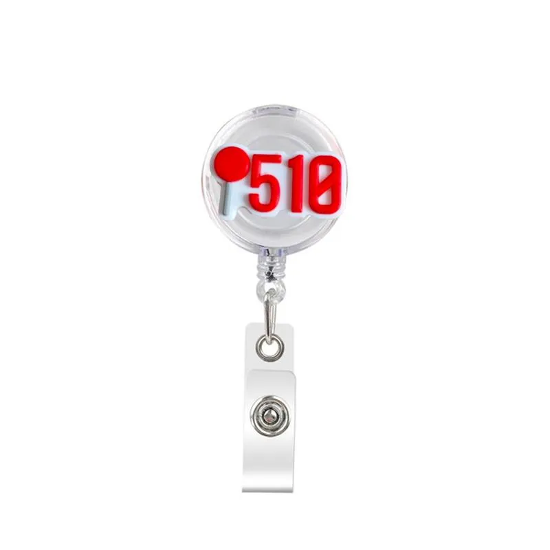 cute retractable badge holder reel badge reel - clip-on name badge tag with belt clip id badge reels clip card holder for office workers boys car doctors nurses medical students and students