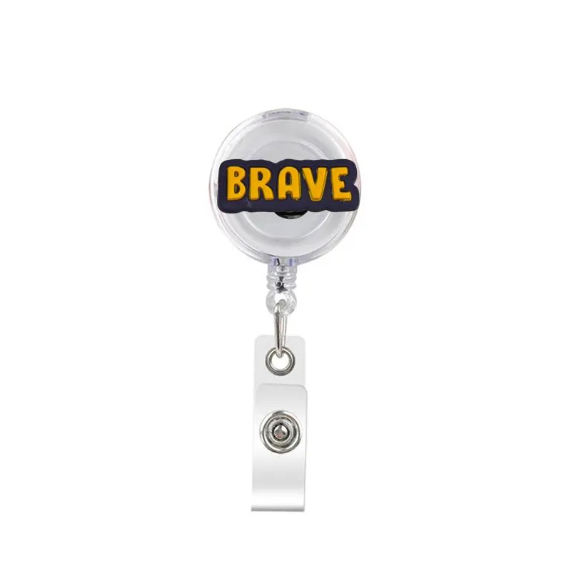 Wholesale Business Card Files Cute Retractable Badge Holder Reel Clip On  Name Tag With Belt Clip Id Reels For Office Workers Kiss Doctors Nurs Otibr  From Crocharmsbag, $0.39