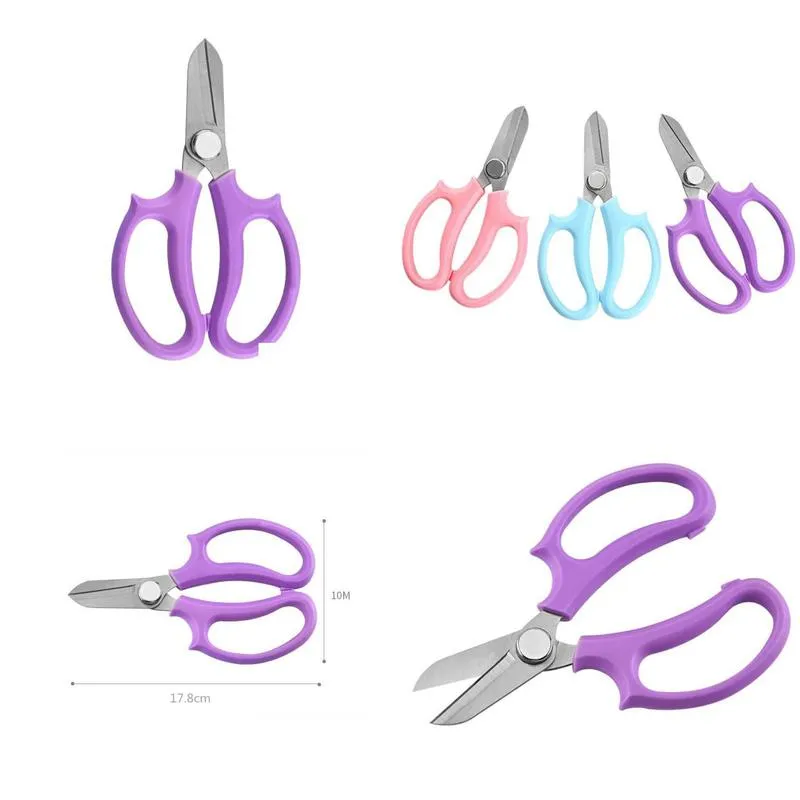 2021 new factory wholesale easy precision cutting florist flower scissors