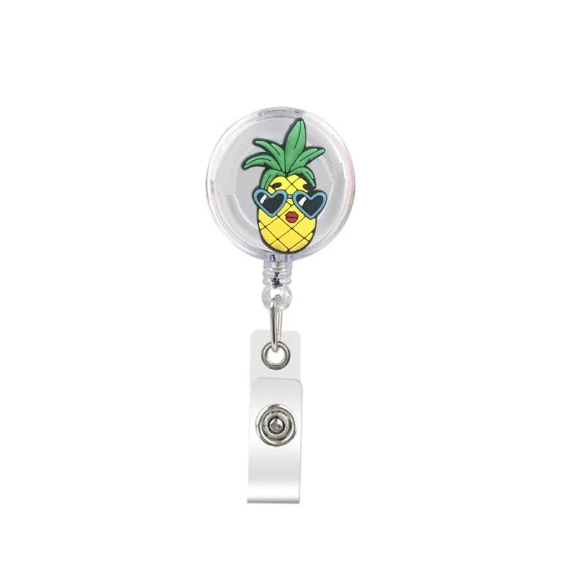 Wholesale Business Card Files Badge Reels Witch Retractable Funny