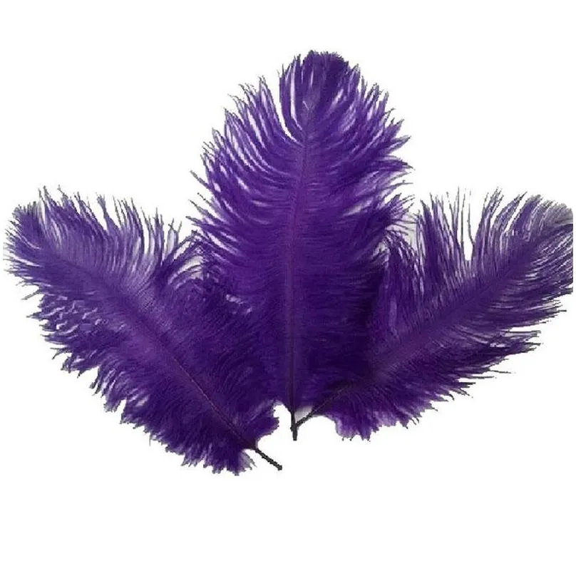 2021 new 15-20cm (6-8 inch) real natural ostrich feather home decor diy craft ostrich feathers party wedding decorations feather