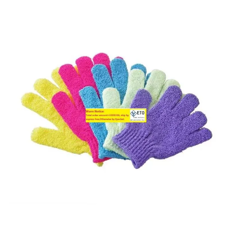 500pcs cleaner cloth bath glove scrubber moisturizing spa skin care exfoliating gloves washing clean face body
