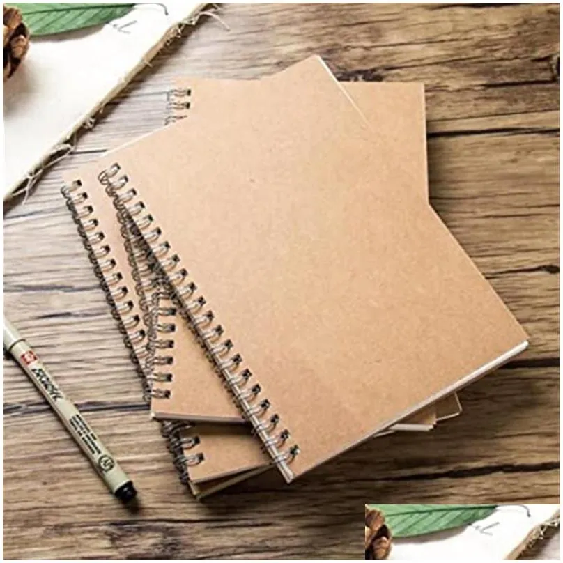 wholesale spiral notebook journals notebooks soft cover notebook 50 sheets100 pages unlined paper for office students school