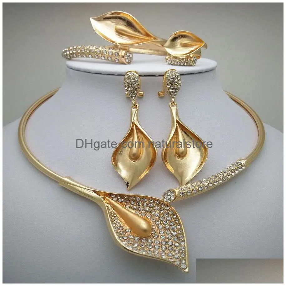 news kingdom ma nigerian wedding african beads zinc alloy jewelry sets dubai jewelry sets necklace bracelet earrings ring sets j190707