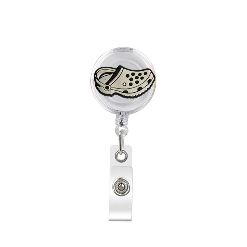 badge reels witch badge reels retractable funny magic badge holder alligator clip for nurse doctor