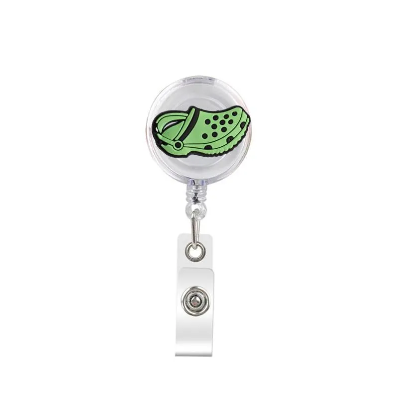 Retractable Witch Retractable Key Ring Badge Reel With Alligator Clip Funny  Magic Holder For Nurse And Doctor Fast Drop Delivery From Qxjewelry, $0.38