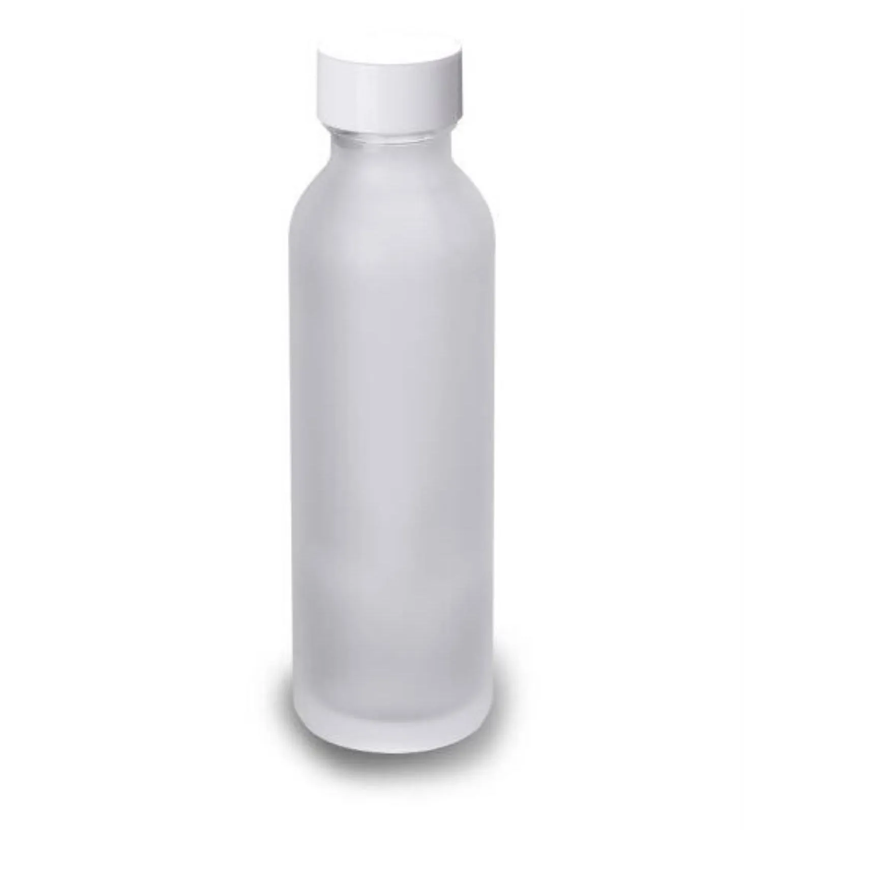 wholesale packaging bottles frosted glass jar lotion cream bottles round cosmetic jars hand face pump bottle with wood grain cap sn4022 drop delivery 2021