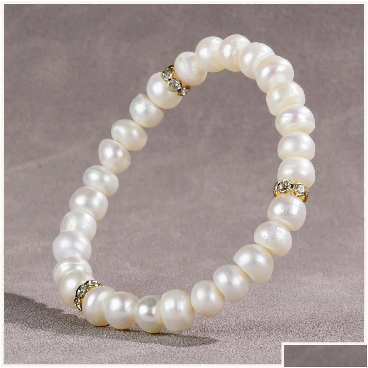 natural pearl stretch beaded bracelets unisex fashion bracelets classic diamond heart bracelets couple bracelets colorful bracelets women jewelry love