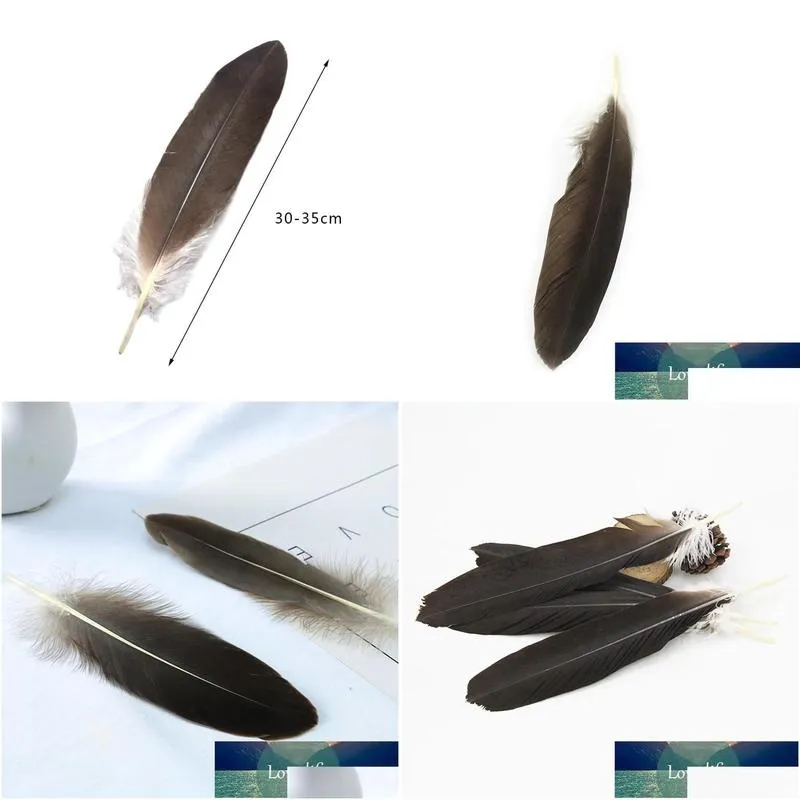 holesale 10 rare natural  feathers 40-45 cm/16-18 decoration celebration performance accessories inches jewelry diy st u0p1