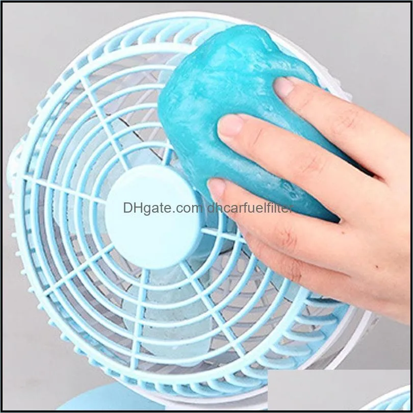Car Sponge Wash Interior CleaninCar Air Conditioning Port Cleaning Auto Vent Magic Dust Remover Glue Keyboard Dirt CleanerCar