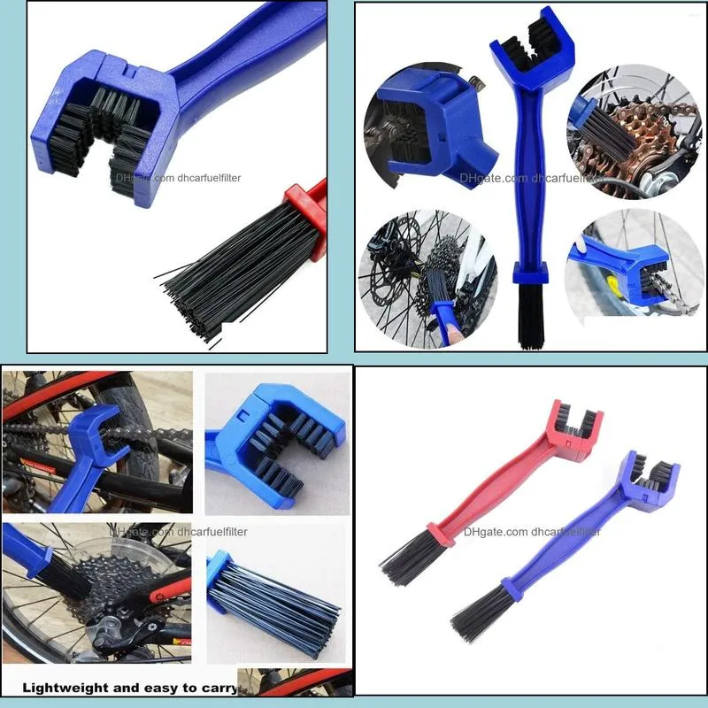 Car Sponge 2 Pack Bike Chain Cleaner Bicycle Washer Motorcycle Cleaning Crankset Brush Tool
