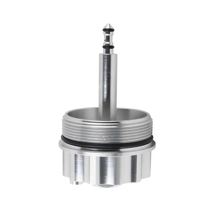 Aluminum Aluminum Fuel Tank Cap With Oil Filter Housing Adapter For E36