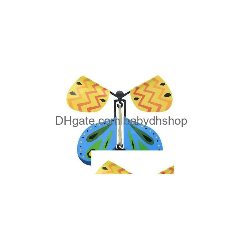  magic butterfly flying butterfly change with empty hands dom butterfly magic props magic tricks cca6799 1000pcs