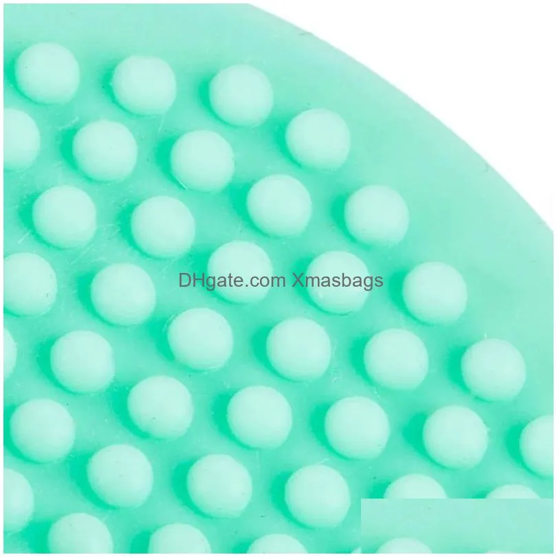 soft silicone face cleansing brush beauty facial washing pad exfoliating blackhead deep cleaning massage brushes face care tool