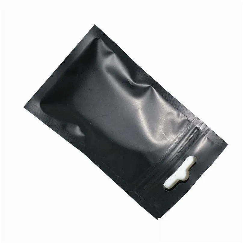 wholesale 100 pieces self sealing sample bags resealable aluminum foil pouch for food smell proof storage bag