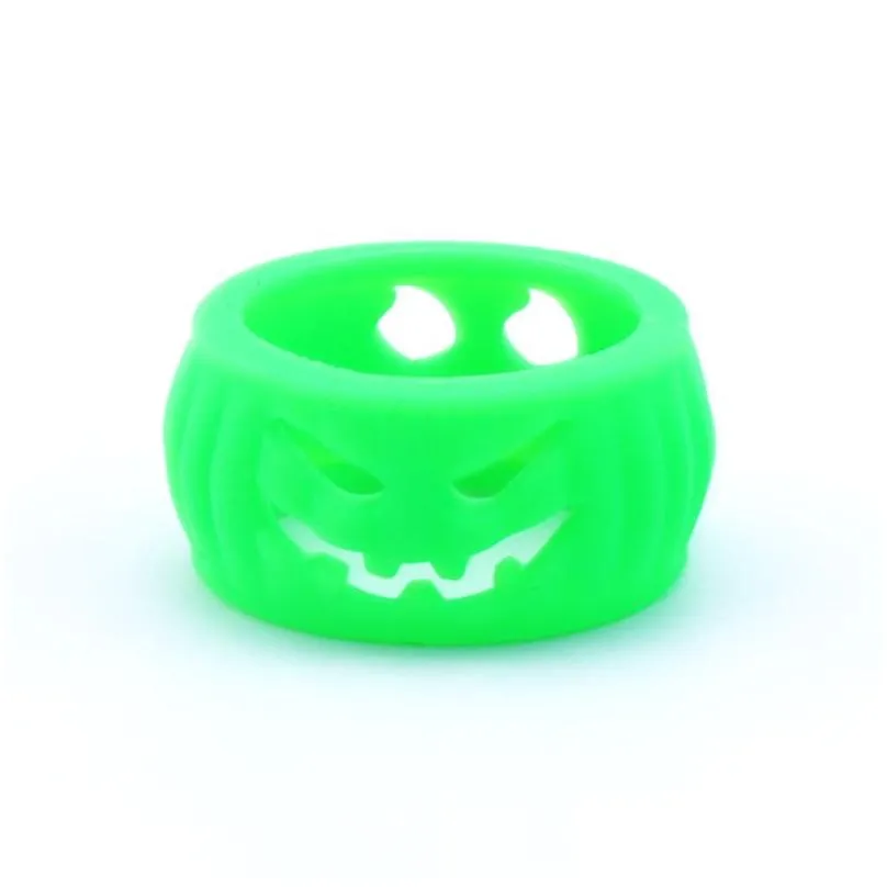 christmas halloween decoration silicone vape band ring  day vampire pumpkin zombie