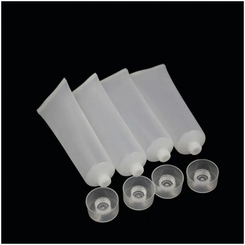 wholesale screw cap/flip cap empty portable travel squeeze cosmetic containers cream lotion plastic bottles 15ml 20ml 30ml 50ml 100ml