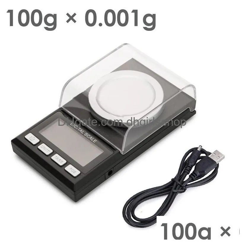scales precision 0.001g digital carat scale electronic jewelry scales medicinal use gold lab weight milligram balance usb powered
