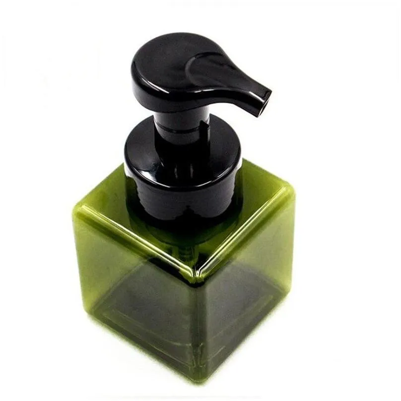wholesale 250ml/8.5oz foaming plastic pump bottle soap foam dispenser refillable portable empty foaming hand soap dispenser bottle