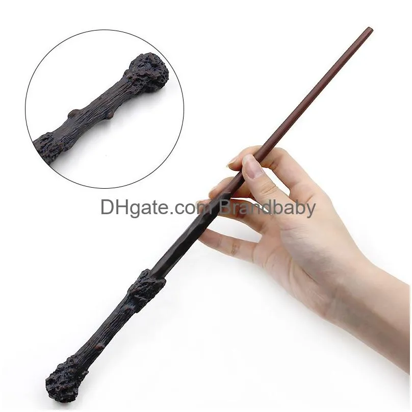 56 styles hot metal core magic wand magic props with high class gift box cosplay toys kids wands toy children christmas xmas birthday party