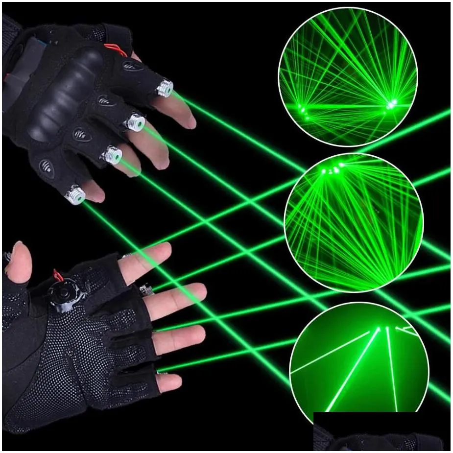 novelty cool laser gloves party supplies dancing stage gloves laser palm light for dj club party bars stage novelty light performance