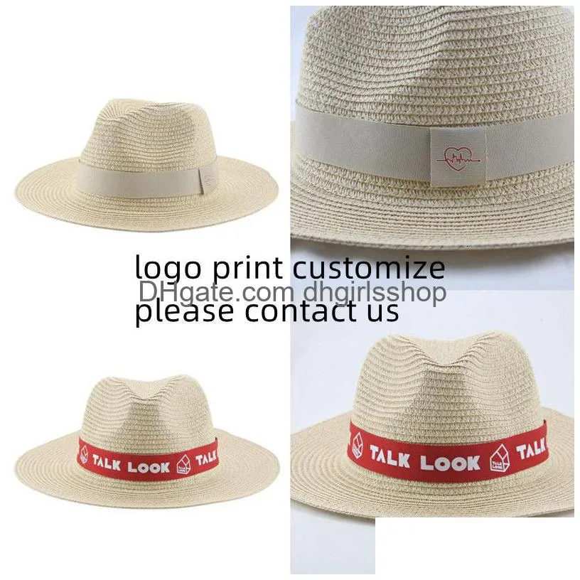 wide brim hats bucket hats hats for women bucket sun hats ribbon band men hat straw summer panama formal outdoor party picnic bucket hat sombreros de mujer