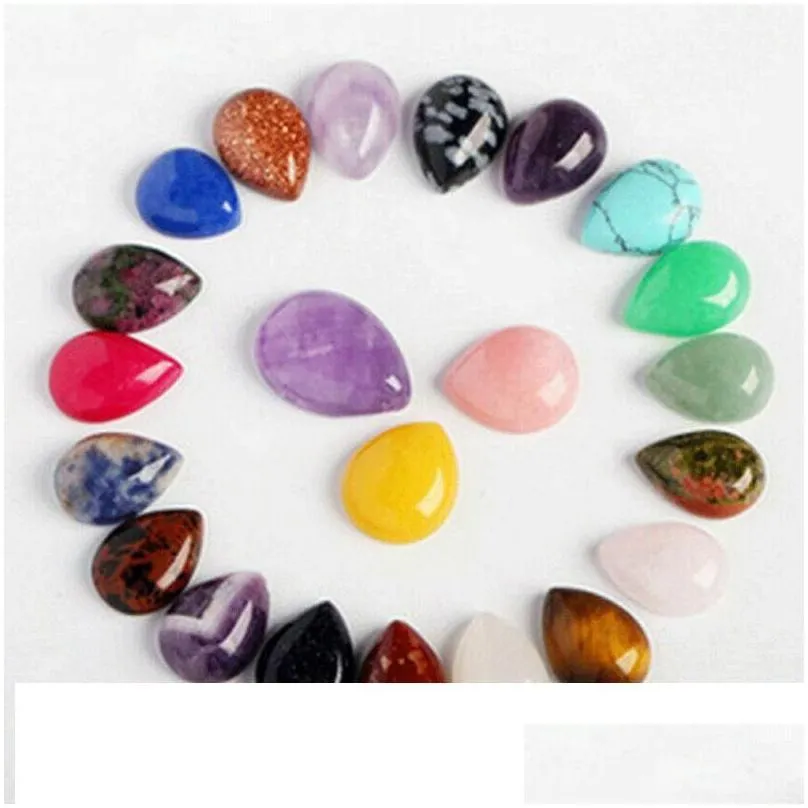 2021 10pcs tumbled stone beads and bulk assorted mixed gemstone rock minerals crystal stone for chakra healing crystals and