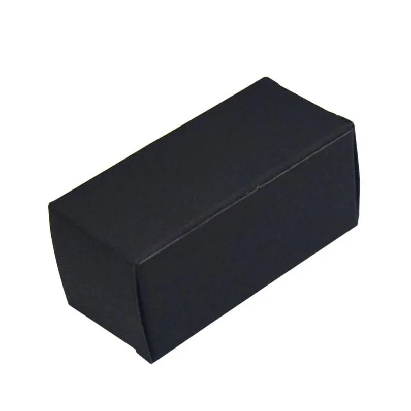 wholesale foldable brown paper packaging box lipstick essential oil bottle storage box gift package lipstick perfume cosmetic nail polish