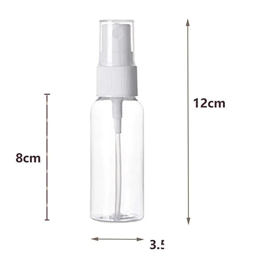 wholesale fine mist spray bottles 60ml 2oz empty refillable travel sprayer containers plastic bottle for cosmetic makeup