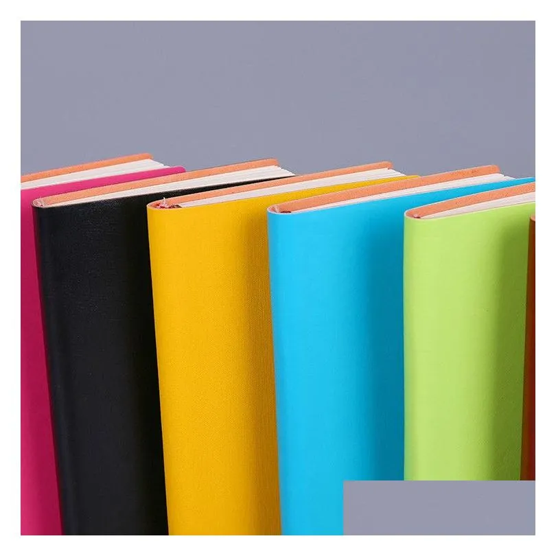 wholesale writing journal notebook pu leather colorful journals daily notepad diary journal travel notebooks for students