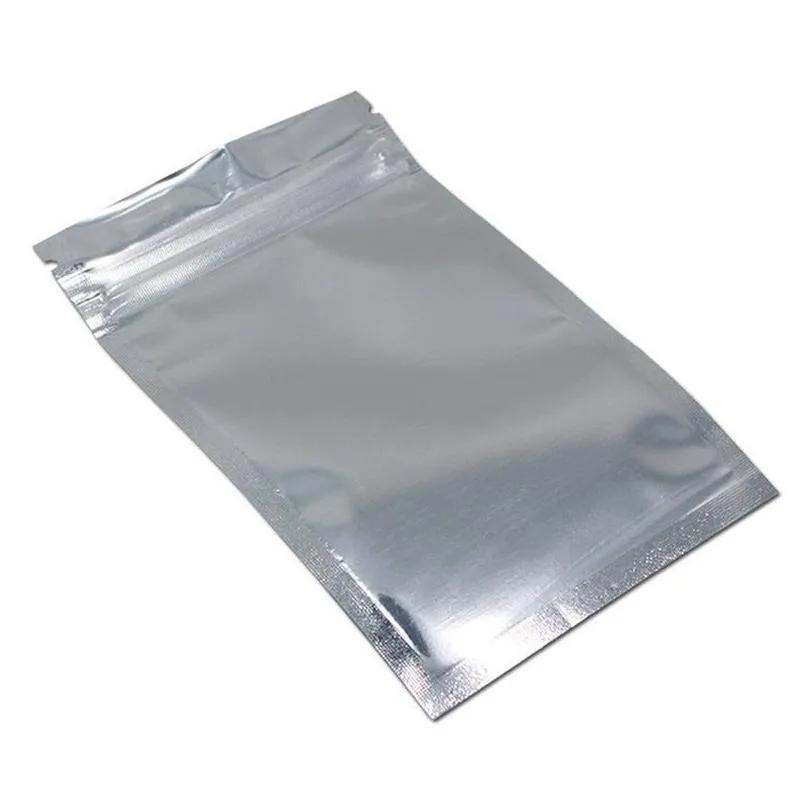 wholesale plastic aluminum foil resealable zipper packaging bag food tea coffee pouch smell proof self seal storage bags