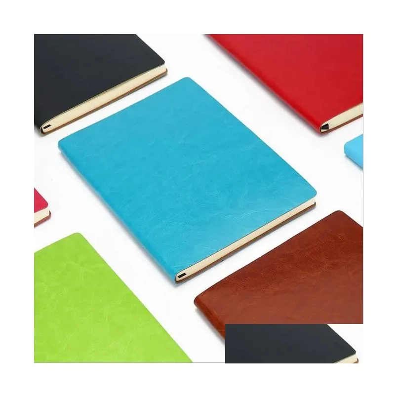 wholesale writing journal notebook pu leather colorful journals daily notepad diary journal travel notebooks for students