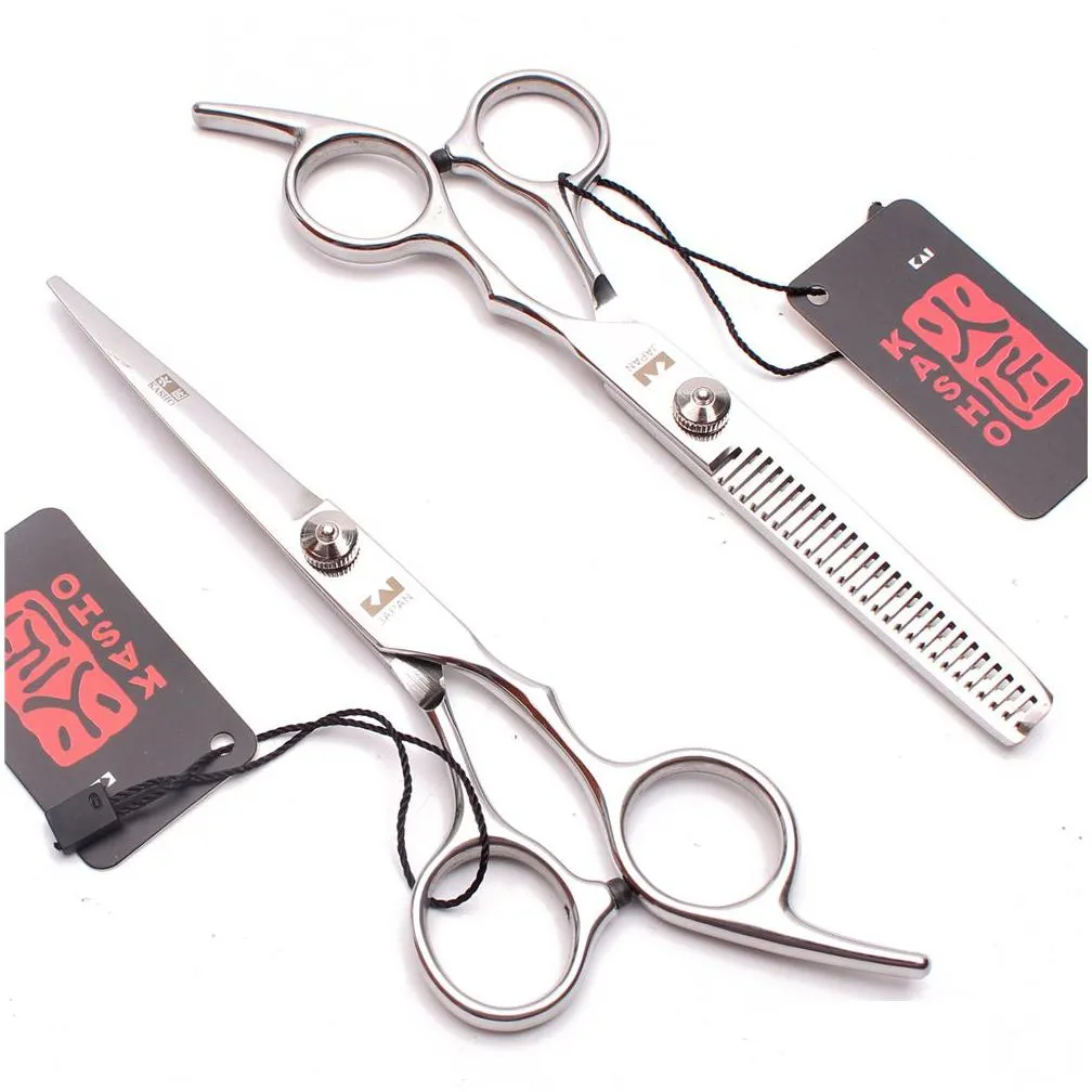 hair cutting scissors professional 6 17.5cm japan stainless barber shop hairdressing thinning scissors styling tool haircut salon shears set beauty home use