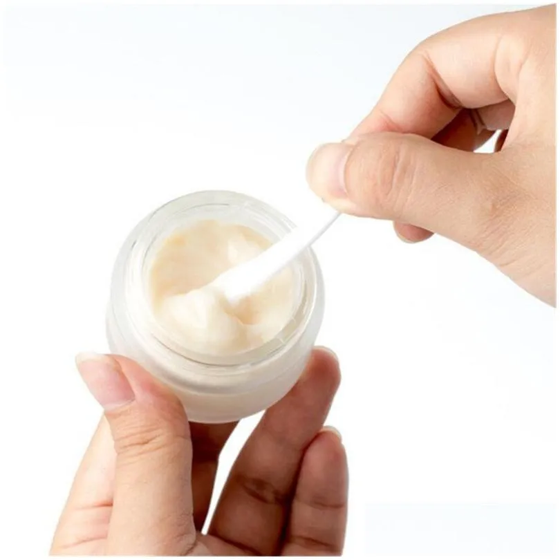 wholesale 5g 10g 15g 20g 30g 50g frosted glass jar face cream bottle cosmetic makeup lotion storage container jars