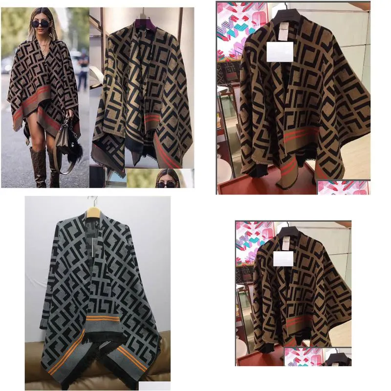 designer european and american printing high-end open-cut fen women autumn/winter scarf cape scarfs shawls