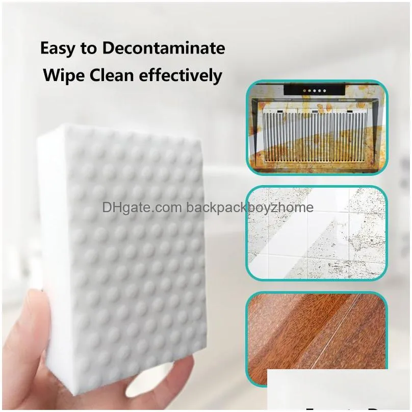 scouring pads magic compressed sponge eraser cleaner kitchen accessory tool melamine sponge dish washing brush cleaning