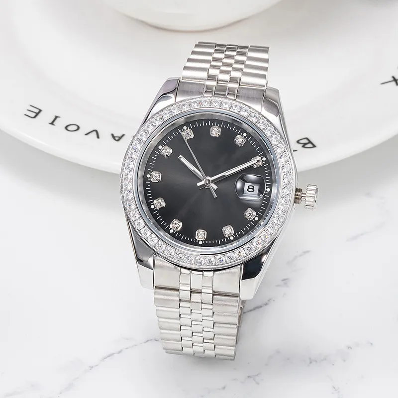 Men and women automatic mechanical watch 41/36/28MM all-stainless steel sapphire waterproof luminous couple watch