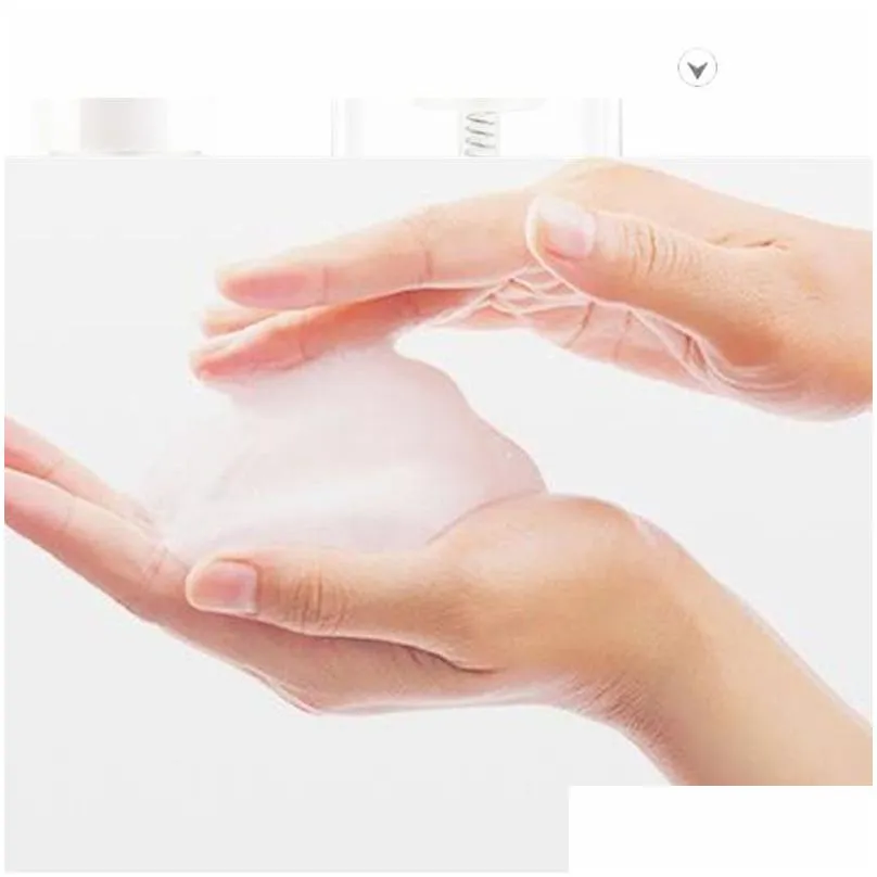 wholesale 250ml/8.5oz plastic foaming pump soap dispenser bottle refillable portable empty foaming hand soap dispenser bottle