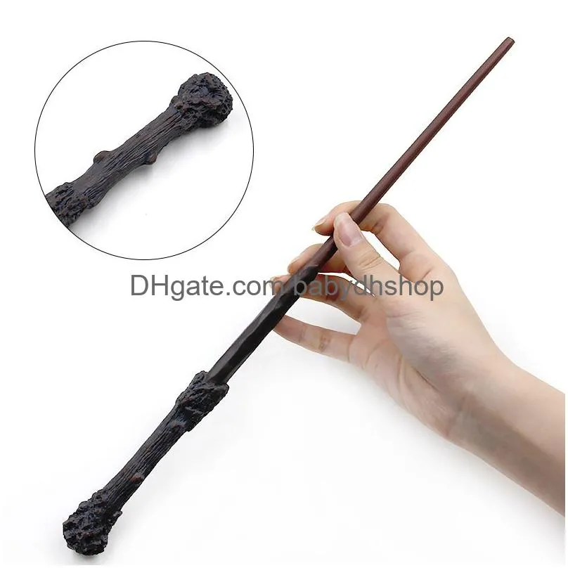 56 styles metal core magic wand magic props with high class gift box cosplay toys kids wands toy children christmas xmas birthday party