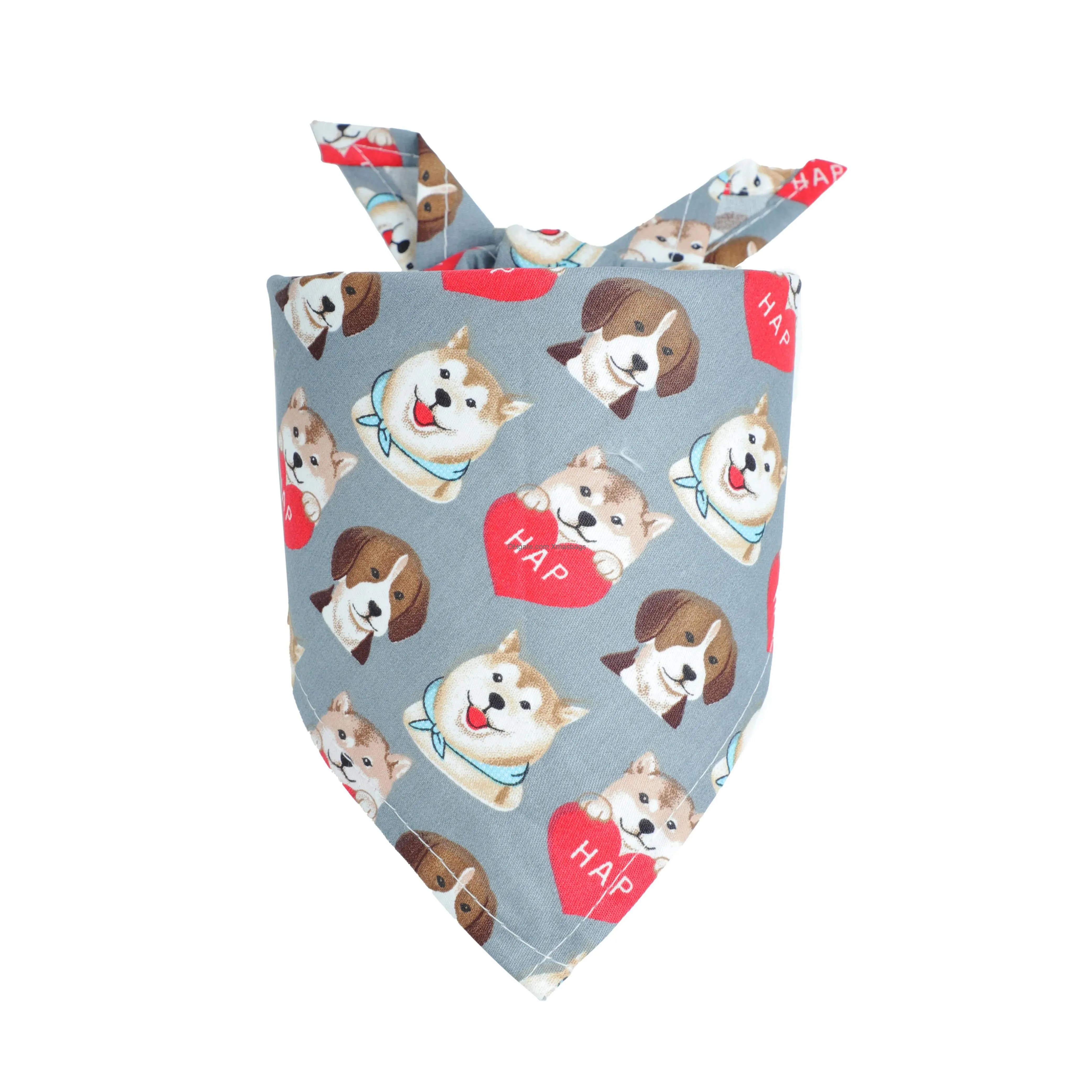 dog apparel puppy pet bandanas collar scarf bow tie cotton most fashionable
