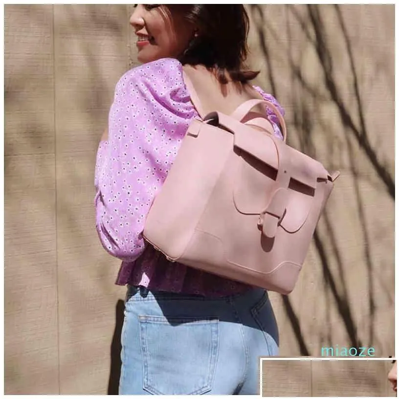 fashion women backpack luxury classic esigner style lady casual vintage maestra large bag 210401 drop delivery dhsxy