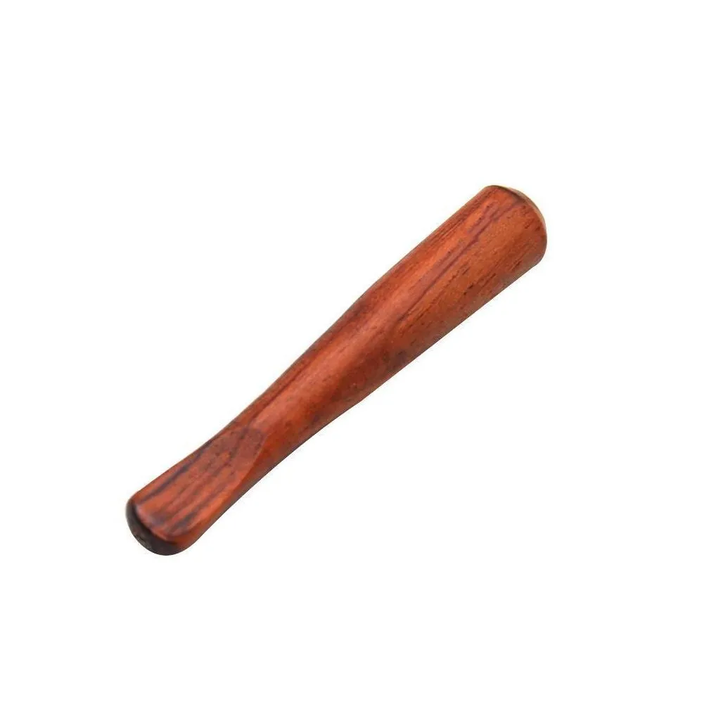  smoking pipe pure wood pipe red sandalwood pure handmade wood pipe solid wood straight single