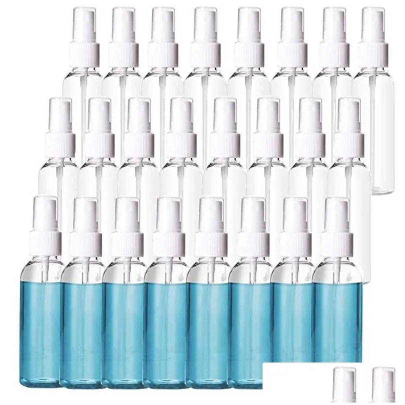 wholesale fine mist spray bottles 60ml 2oz empty refillable travel sprayer containers plastic bottle for cosmetic makeup