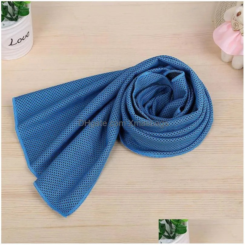 sports cold towel fast cooling fitness running sweat absorption cooling outdoor mountaineering movement wipe towels 1010