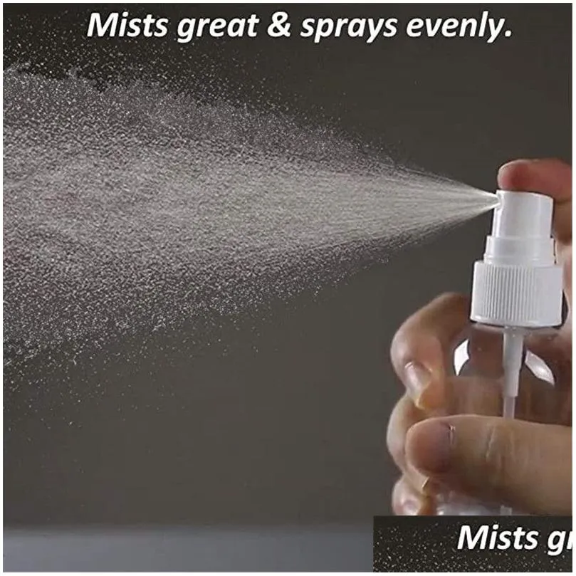 wholesale 60ml fine mist spray bottles 2oz small travel refillable containers makeup cosmetic atomizers reusable empty container