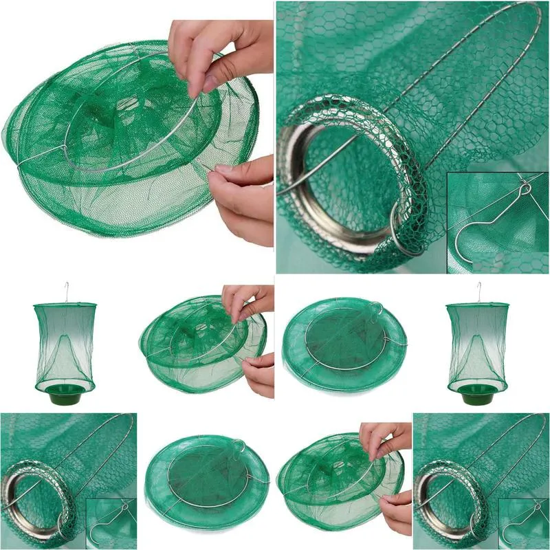 the ranch flys trapss outdoor fly traps - killer bug cage net perfect for horses fly trap attractantranch traps outdoor fly