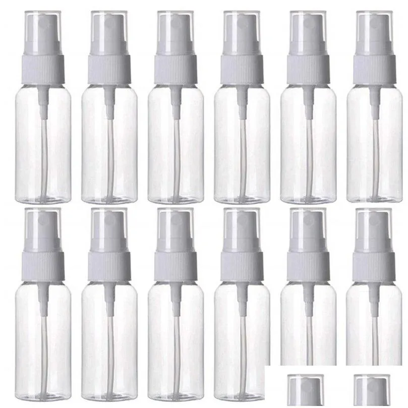 wholesale 5ml 10ml 20ml 30ml 50ml 60ml 80ml 100ml plastic spray bottle refillable bottles perfume pet container