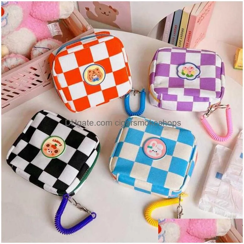 women napkin cosmetic bags girls tampon holder organizer coin purse ladies makeup bag tampon storage bags sanitary pad pouch