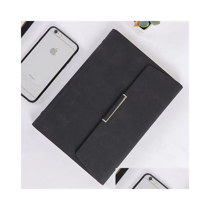 wholesale notepads retro creative gift box leather bible travel diary notepad folder notebook a5 b5 diary weekly agenda planner leaflet