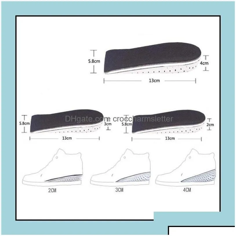 shoe parts accessories eva memory foam height increase elevator insoles pads sole foot mat inner mas heel lift insert cushion invi